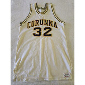 1960s 70s Vintage Mens Basketball Jersey Corunna Size 40